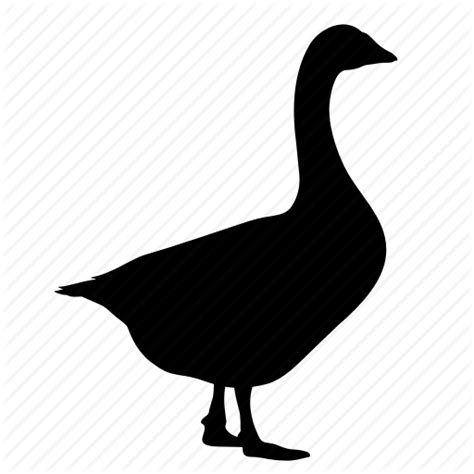 Silhouette Goose at GetDrawings | Free download