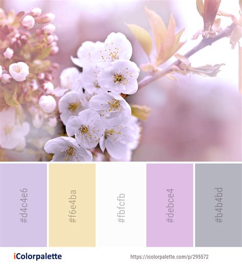 Color Palette ideas from 1806 Blossom Images | iColorpalette | Pastel colour palette, Pantone ...