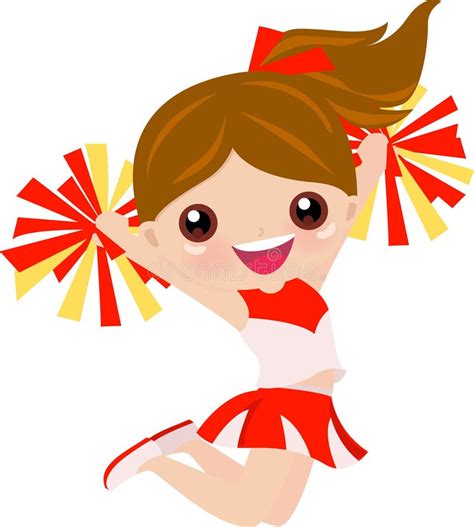 Cheerleader Cartoon Vector Free Download | Images and Photos finder