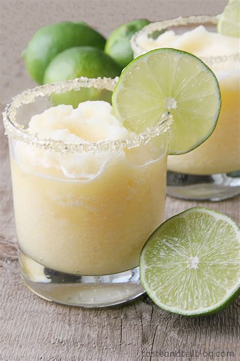 Virgin Frozen Margaritas - Taste and Tell