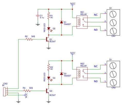 2 Channel relay board - OSHWLab