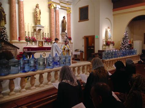 RORATE CÆLI: Blessing of Epiphany water