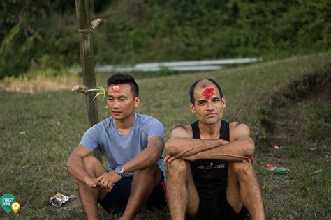 IN PICTURES, PEOPLE CELEBRATING DASHAIN - Street Nepal