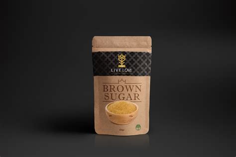 Brown Sugar | Livelove | Packaging on Behance