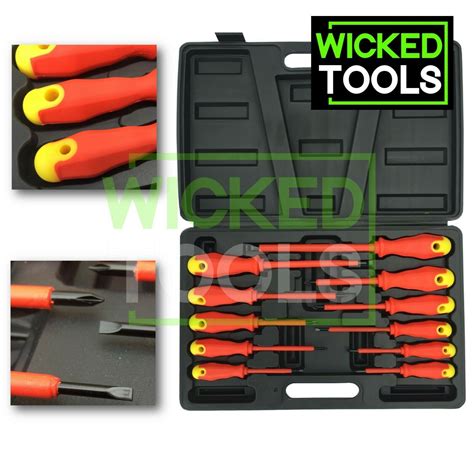 Garage Equipment & Tools Vehicle Electricians Screwdriver Set Tool ...