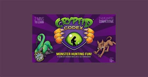 Cryptid Codex | Board Game | BoardGameGeek