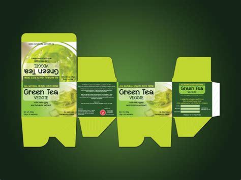Green Tea Veggie Box by nordzromulo on DeviantArt Medical Packaging, Packaging Box, Modern ...