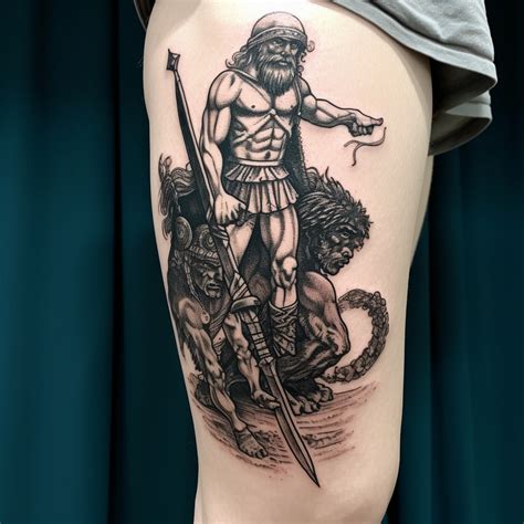 57 David And Goliath Tattoo Ideas - TattooClue.com