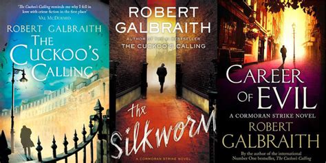 Cormoran Strike Series ( The Cuckoo's Calling, The Silkworm, Career of ...