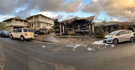 Fire destroys Waipahu family home; house fires impact dozens in Hawaii ...