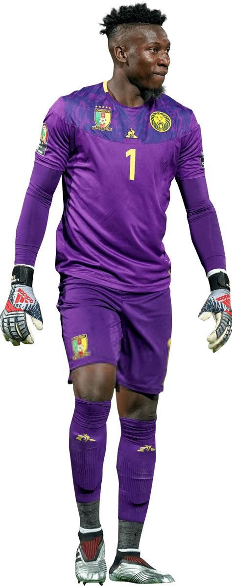 André Onana Cameroon football render - FootyRenders