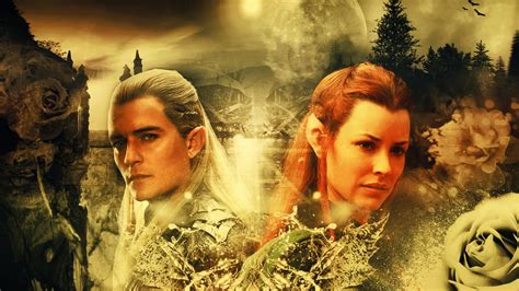 Legolas | Tauriel - Legolas and Tauriel Fan Art (36247863) - Fanpop