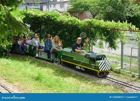 Mini Train Rides editorial photo. Image of rail, canada - 126058221