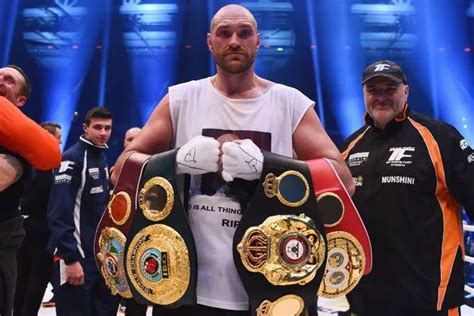 Tyson Fury boxing record: Heavyweight boxer's history in full as he ...