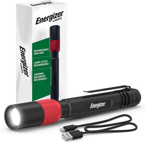 Buy ENERGIZER X400 Rechargeable Pen Light, Water Resistant Mini ...