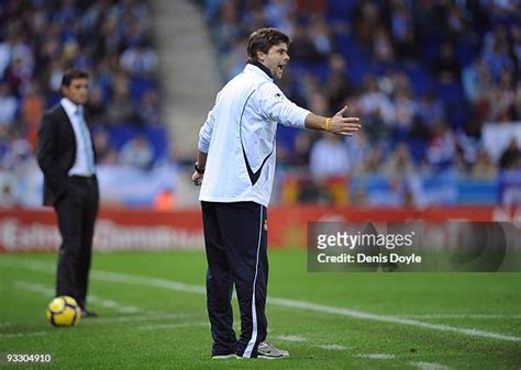 Mauricio Pochettino Espanyol Photos and Premium High Res Pictures ...