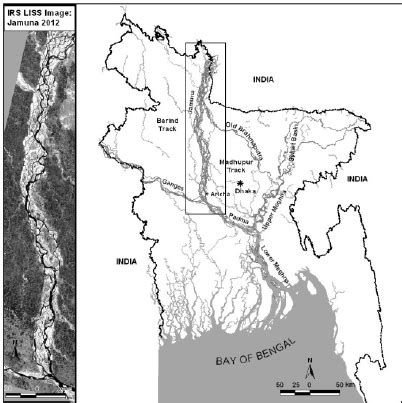 location of the Jamuna River | Download Scientific Diagram