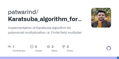 GitHub - patwarind/Karatsuba_algorithm_for_Multiplication: Implementation of Karatsuba algorithm ...