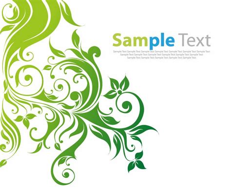 Swirl Floral Vector Background | Free Vector Graphics | All Free Web Resources for Designer ...