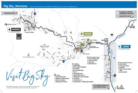 Big Sky Town Map by visitbigsky - Issuu