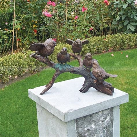 Bronze Bird Sculpture