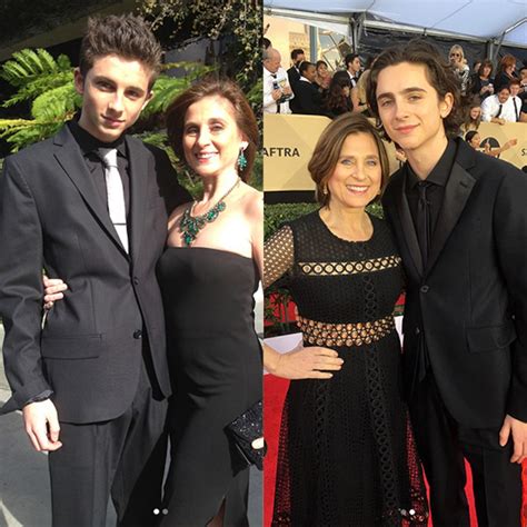 Timothée Chalamet's SAG Throwback Pic With His Mom Is Too Cute