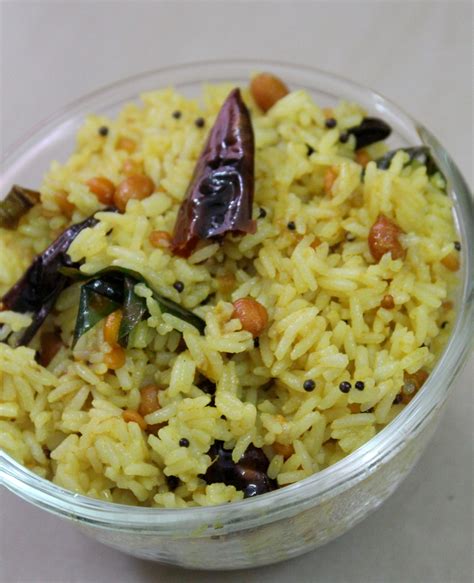 Pulihora Recipe Andhra, Tamarind Rice Recipe - Yummy Indian Kitchen