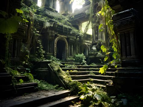 An abandoned temple - Impossible Images - Unique stock images for ...