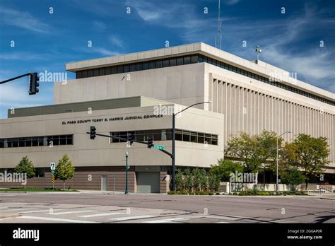 El Paso County Courthouse, Colorado Springs, Colorado USA Stock Photo ...