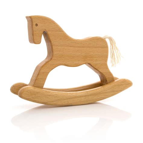 Leo & Bella | Milton Asbhy Gift Boxed Wooden Toy Rocking Horse