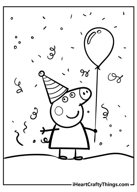 Peppa Pig Coloring Pages, Elsa Coloring Pages, Birthday Coloring Pages ...