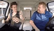 Harry Styles #Carpoolharryoke GIF by The Late Late Show with James ...