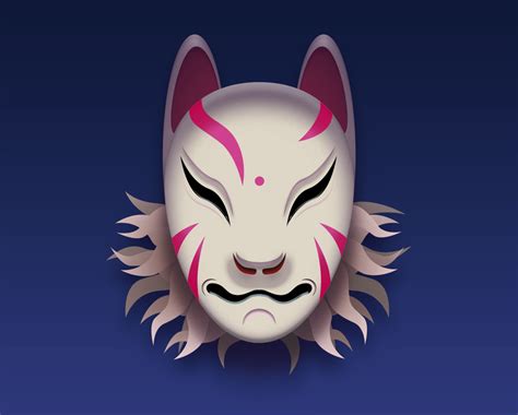 Kitsune Mask by makux on DeviantArt