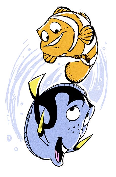 Marlin and Dory by Kilo-Monster on DeviantArt