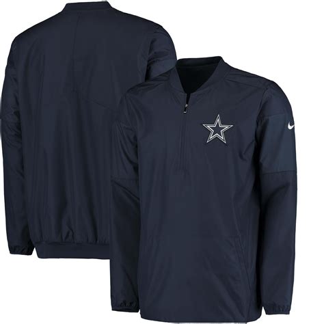 Nike Dallas Cowboys Navy Sideline Performance Jacket