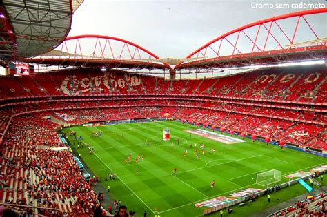 Cromo sem caderneta_estádios: 5 - ESTÁDIO do SPORT LISBOA E BENFICA