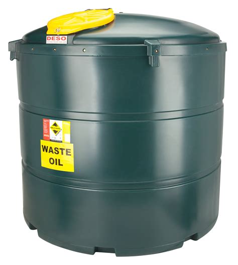 Deso V2455WOW Bunded Plastic Waste Oil Tank | Total Tanks