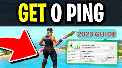 Best DNS server for Gaming Lower ping in FORTNITE and VALORANT 2023 DNS JUMPER TUTORIAL - YouTube