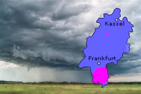 Weather service warning: Extreme storms possible in Frankfurt and Hesse today! – europe-cities.com