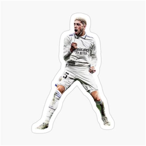 No Days Off - Federico Valverde Real Madrid Sticker by Tobster01 | Real ...