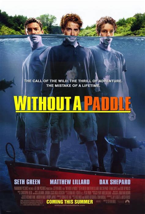 Without a Paddle 11x17 Movie Poster (2004) | Comedy movies, Funny ...