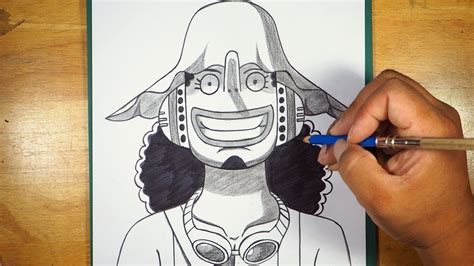 How To Draw Usopp | Usopp One Piece Drawing - Easy To Draw - YouTube