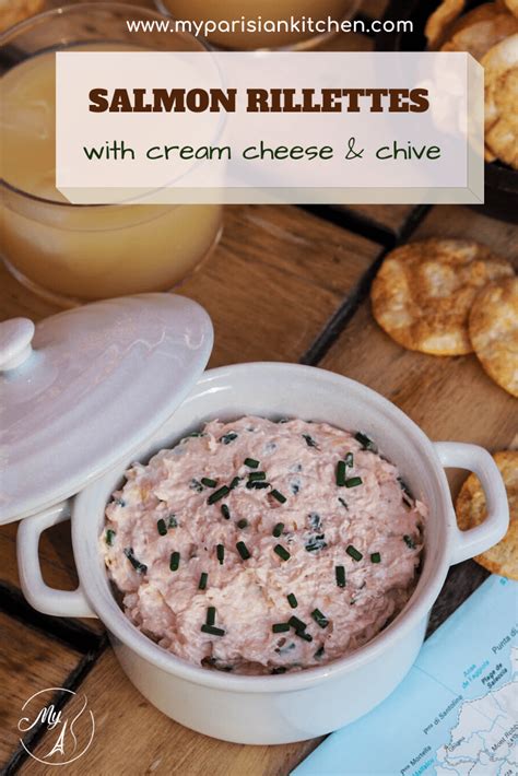 Salmon Rillettes with Cream Cheese and Chive Recipe