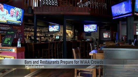 Local bars and restaurants prepare for second day of WIAA Hockey ...