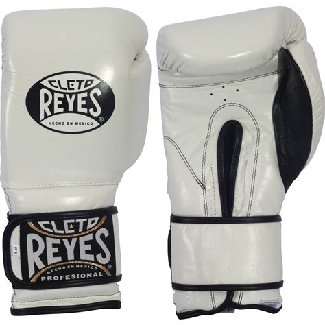 Cleto Reyes Hook & Loop Training Gloves 16 oz White - Walmart.com - Walmart.com