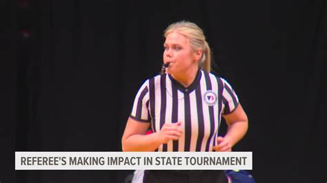 On the biggest stage, stands only one female referee in the IGHSAU ...