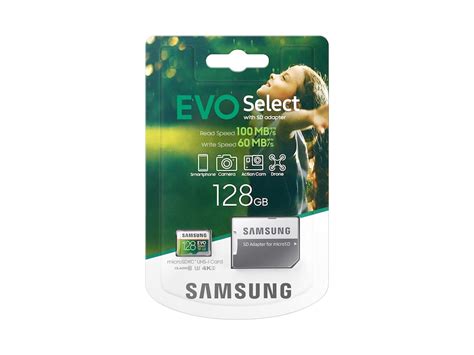 EVO Select microSDXC Memory Card 128GB Memory & Storage - MB-ME128HA/AM ...