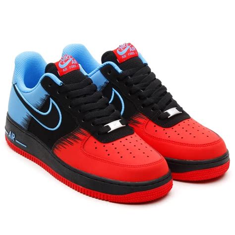 TODAYSHYPE: Nike Air Force 1 Low - Light Crimson / Black / Vivid Blue