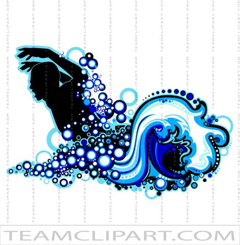 Swimming Vector Art | Quality Clipart Images | AI JPG EPS PNG