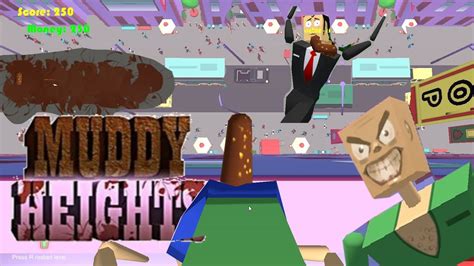 THE POO GAME..... MUDDY HEIGHTS!! POO SIMULATOR - YouTube